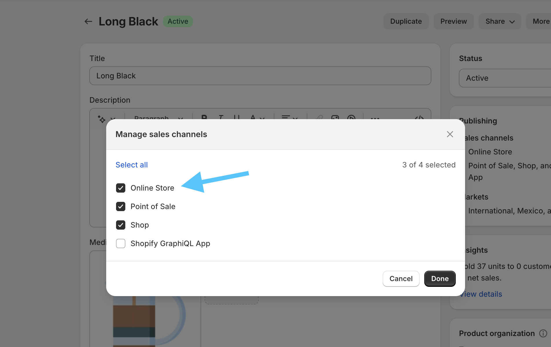 Add products